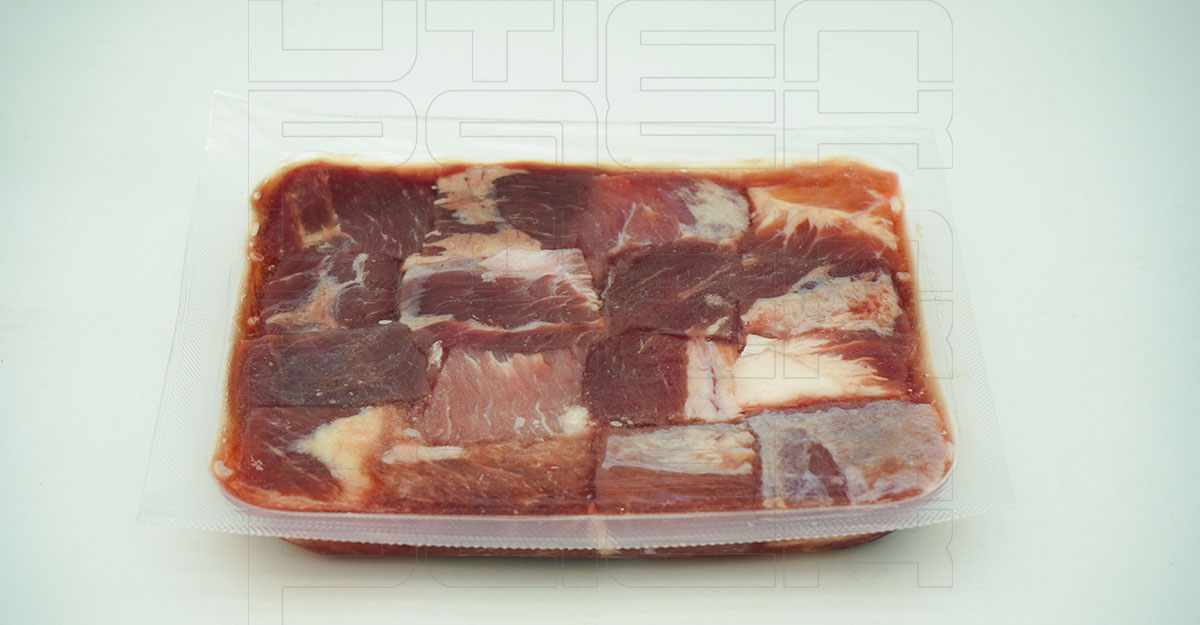 牛肉块热成型真空包装