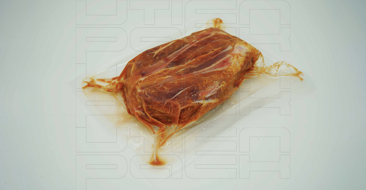 带骨牛肉热成型真空包装