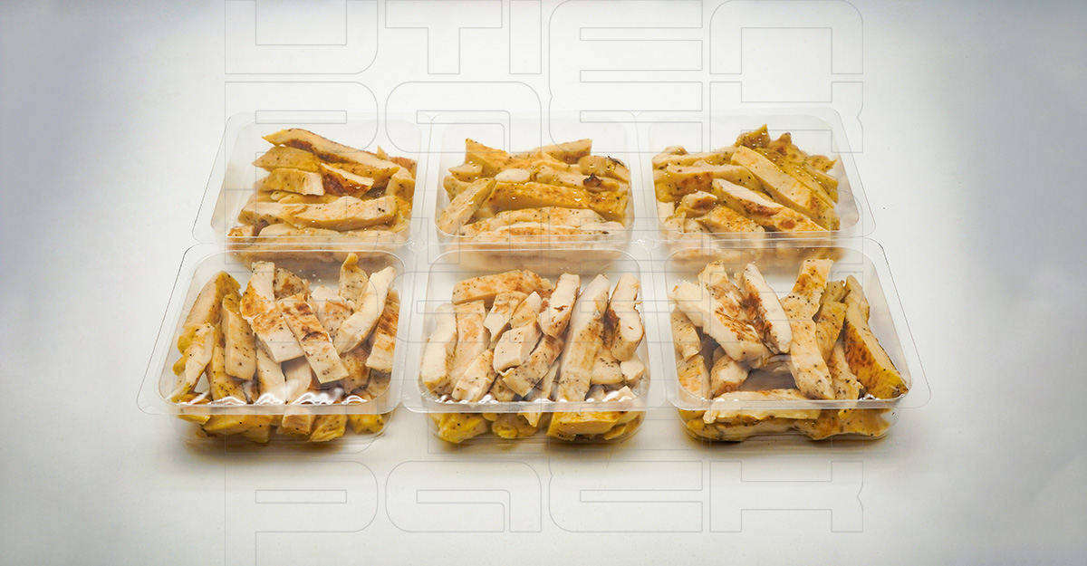 调味鸡肉热成型气调包装