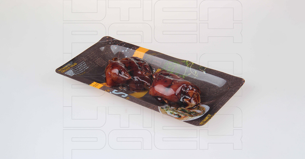 卤猪蹄热成型贴体包装