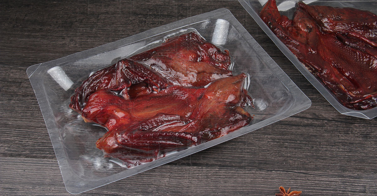 板鸭热成型贴体包装