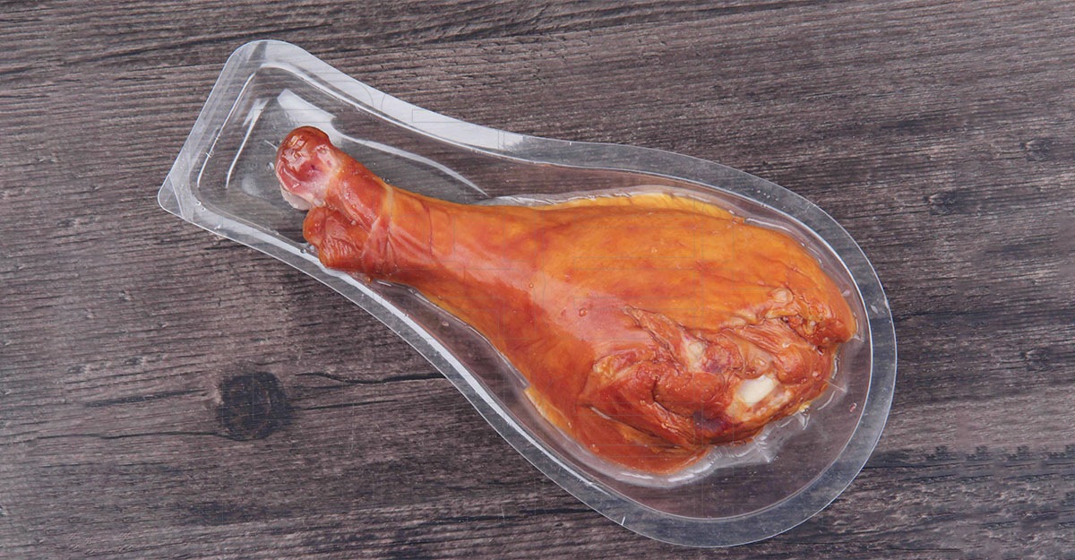 火鸡腿热成型高贴体包装