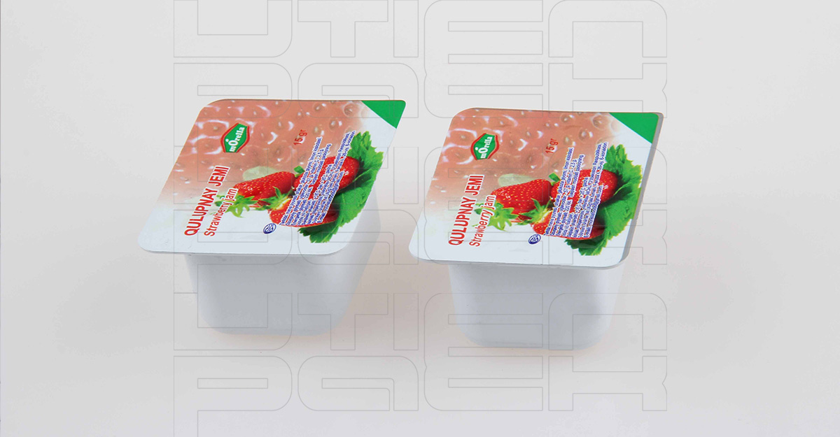 草莓酱热成型气调包装