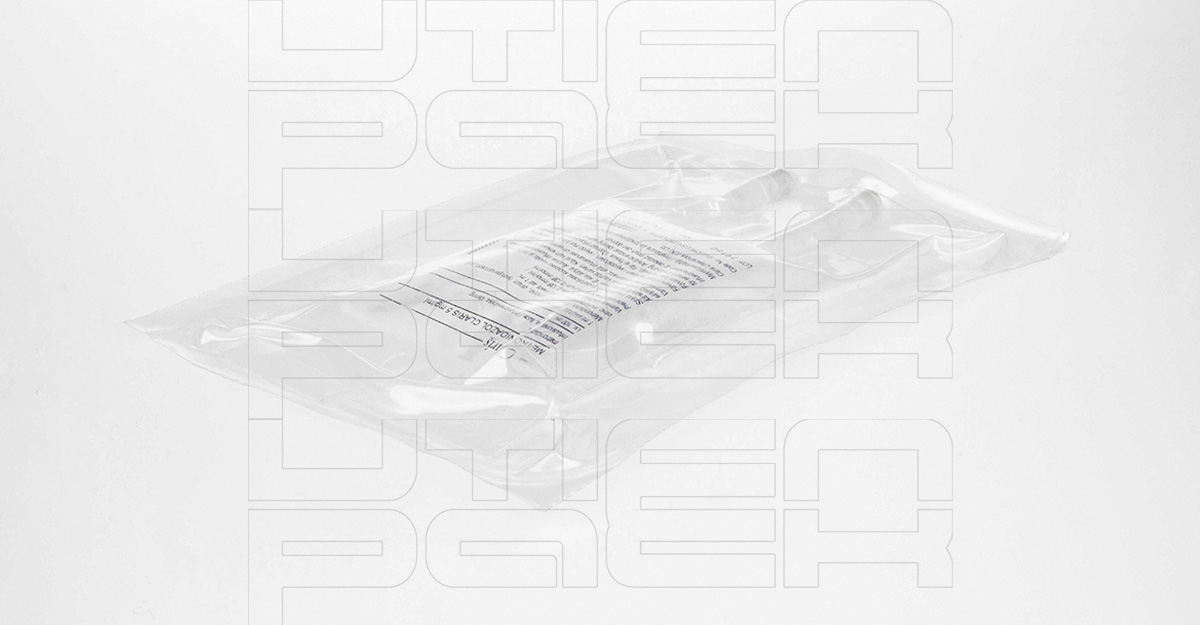 盐水袋热成型真空包装