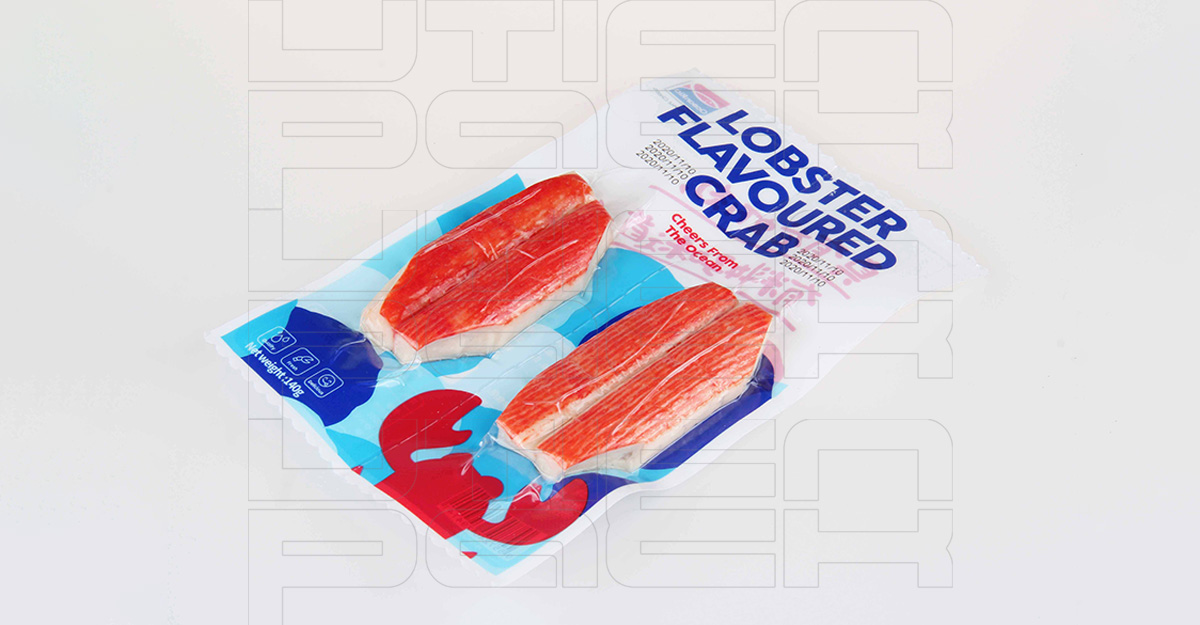 蟹肉棒热成型真空包装