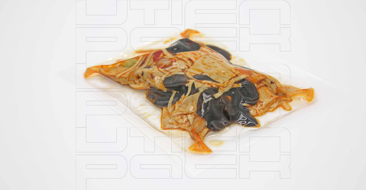 卤制菜品热成型真空包装