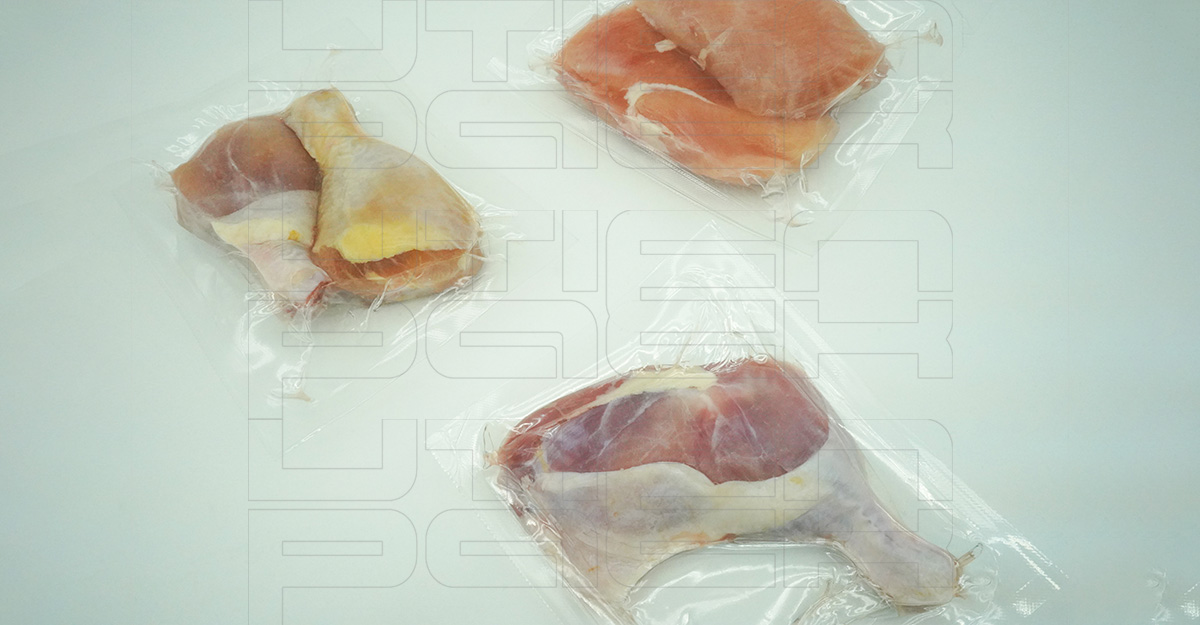 鸡腿热成型真空包装