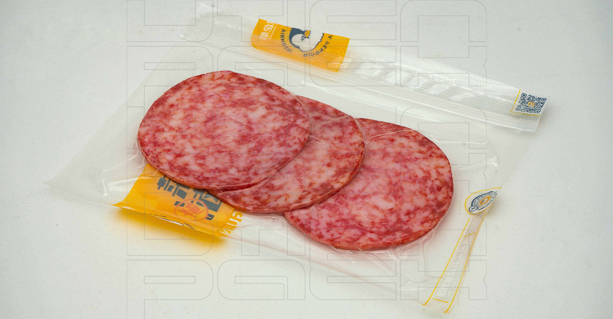 萨拉米热成型真空包装