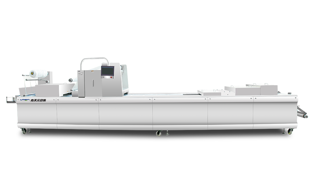 全自动热成型拉伸膜真空贴体包装机