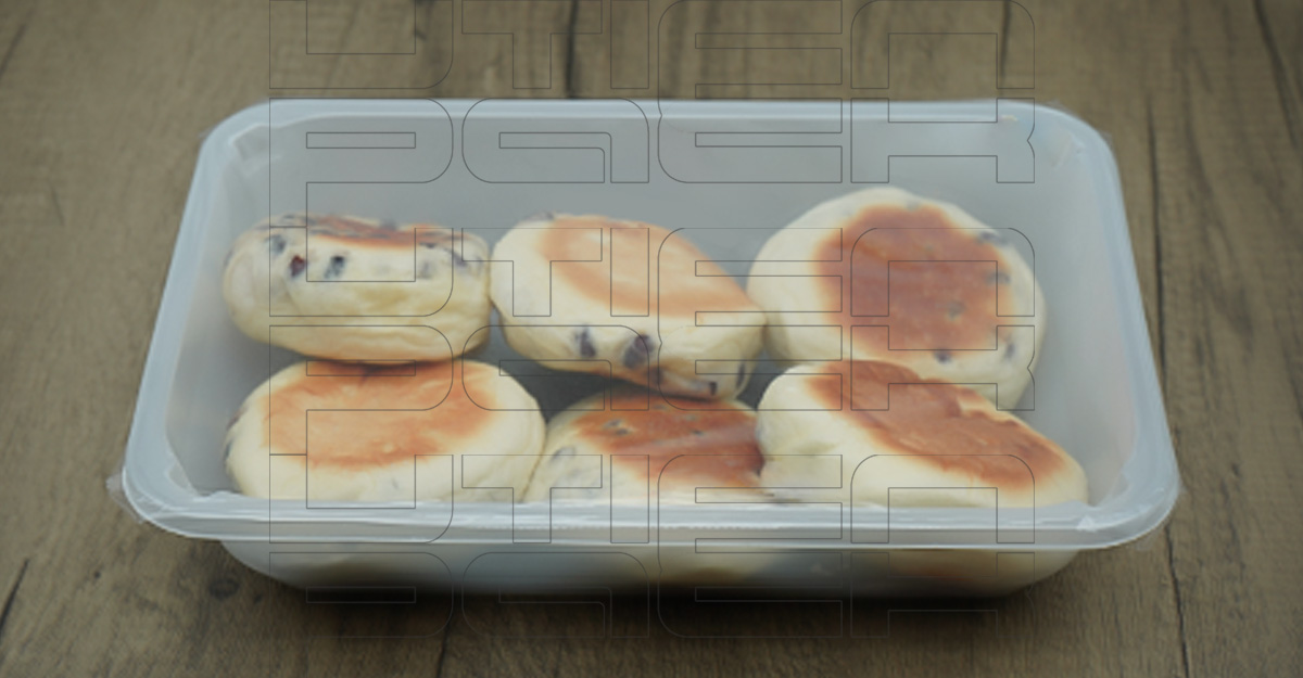 红豆面包预制盒气调包装