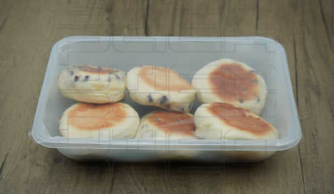 红豆面包预制盒气调包装解决方案