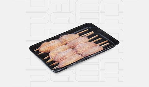 鸡翅预制盒贴体包装解决方案