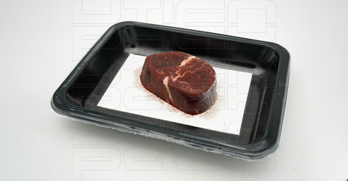 高贴体牛排预制盒贴体包装